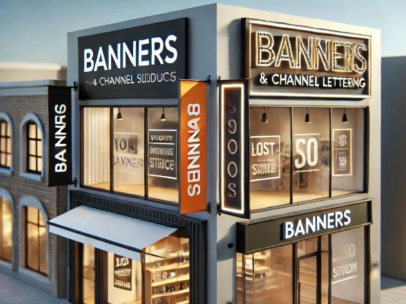 Banners & Channel Lettering